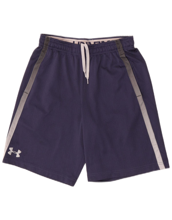 Ανδρικό αθλητικό σορτς Under Armour Μικρό μπλε Navy Colorblock Πολυεστέρας