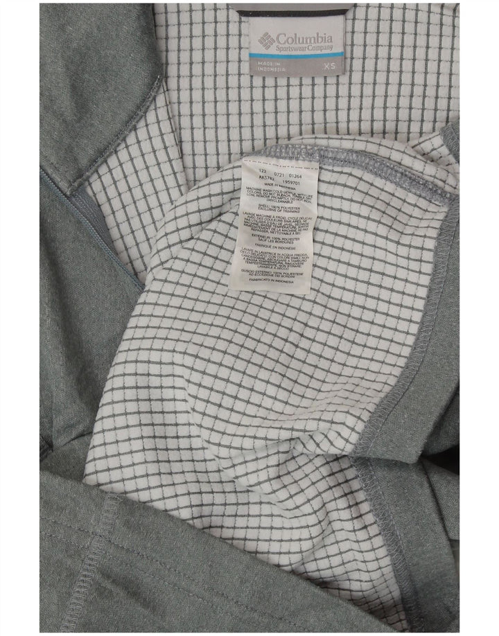 Ανδρική φόρμα πουλόβερ με φερμουάρ COLUMBIA Top XS Grey Polyester