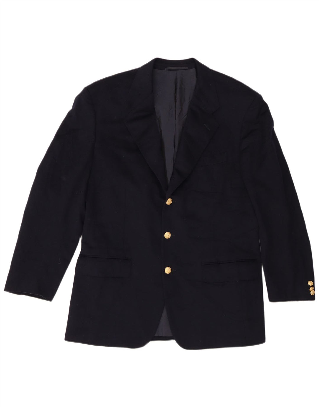 Cantarelli Ανδρικό σακάκι με 3 κουμπιά σακάκι IT 52 XL Navy Blue Wool