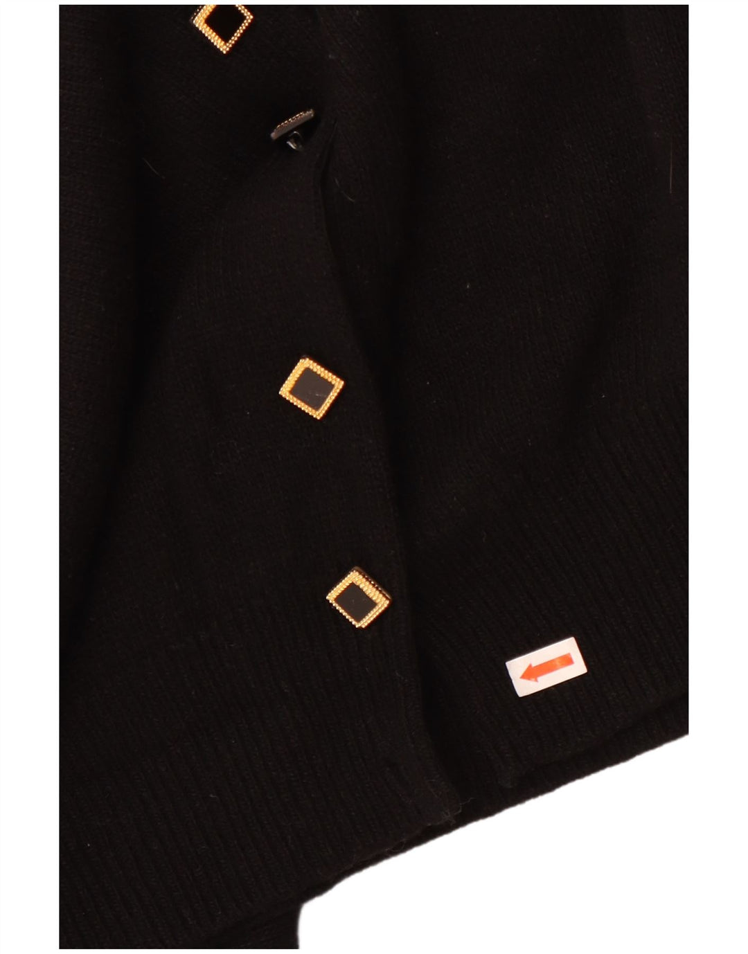 Vintage Γυναικεία Ζακέτα UK 16 Large Μαύρο