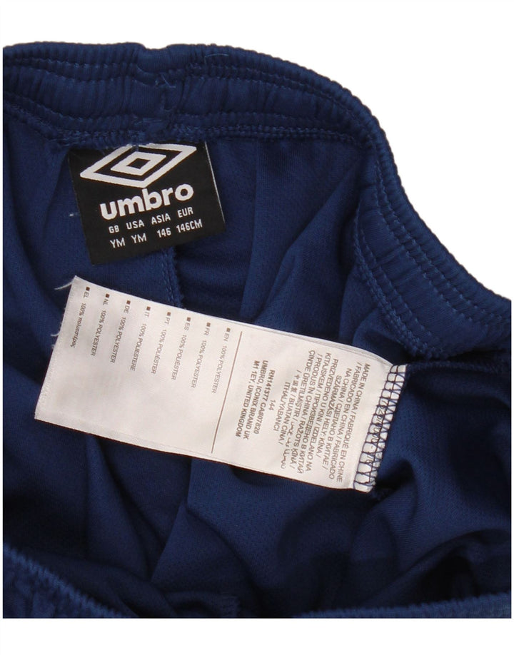 Αθλητικό σορτς Umbro Boys 9-10 ετών Medium Navy Blue Polyester