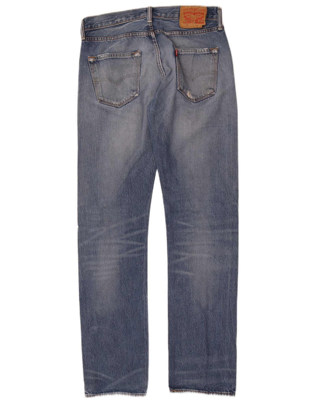 Ανδρικό τζιν Levi's Distressed Straight W30 L34 Μπλε βαμβακερό