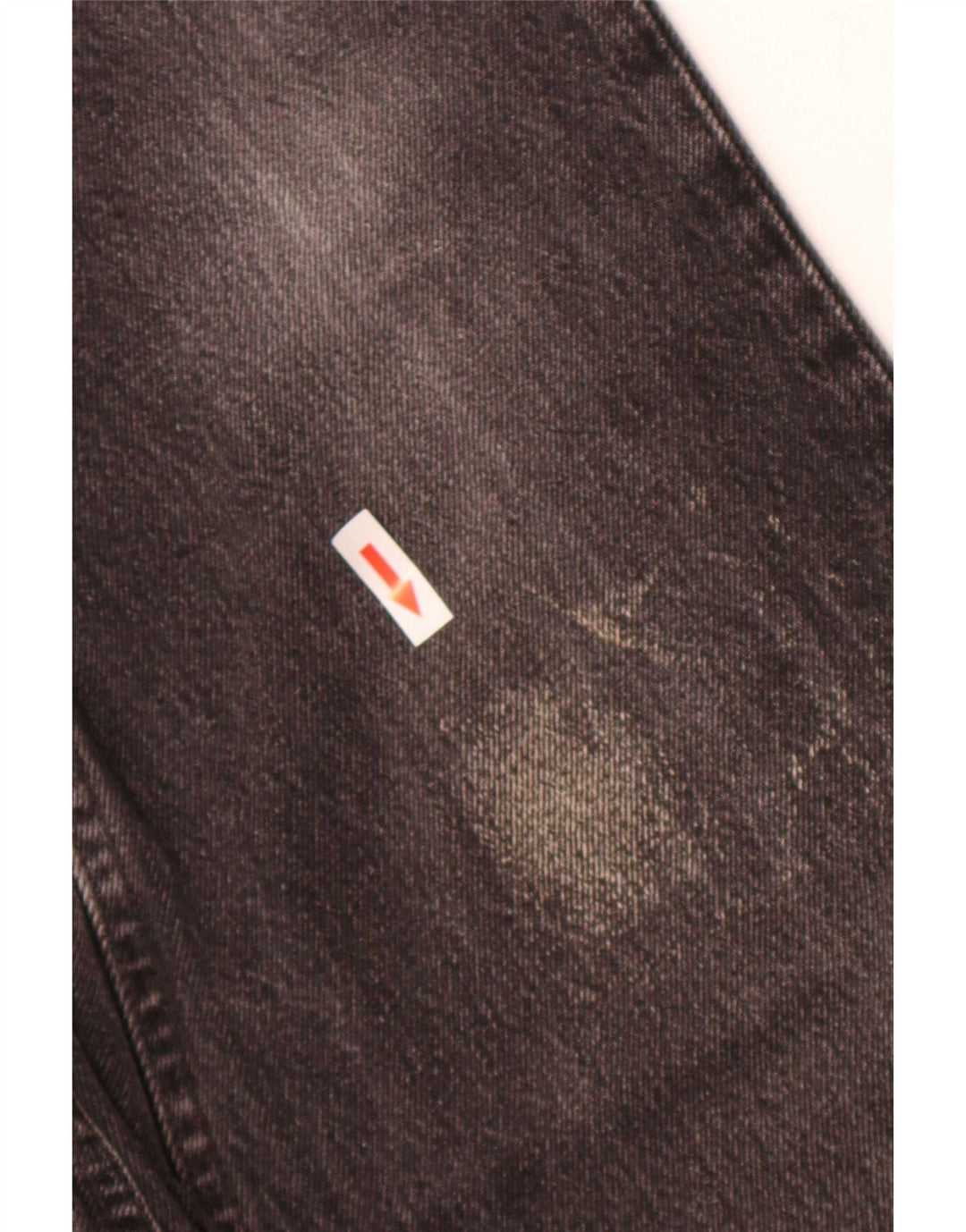 Levi's Womens 901 Distressed Straight Jeans W28 L27 Γκρι βαμβακερό