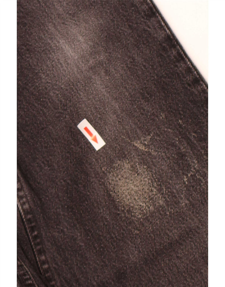 Levi's Womens 901 Distressed Straight Jeans W28 L27 Γκρι βαμβακερό