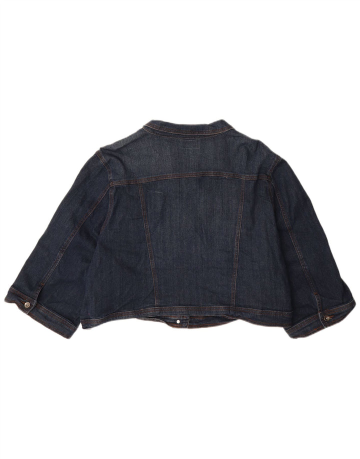 Γυναικείο Τζιν Μπουφάν Autograph UK 18 XL Navy Blue Cotton