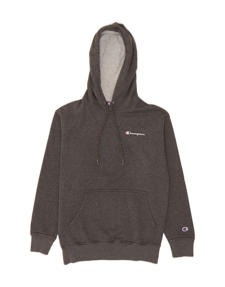 CHAMPION Mens Hoodie Jumper Small Grey Cotton Vintage Champion and Second-Hand Champion from Messina Hembry 