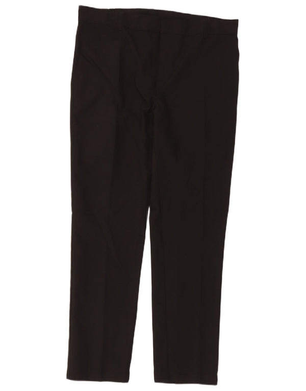 Marks & Spencer Boys ίσιο παντελόνι φόρμας 15-16 ετών W34 L29 μαύρο