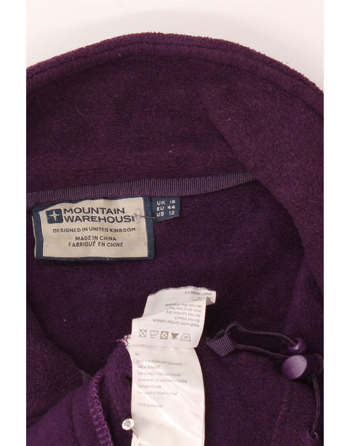 MOUNTAIN WAREHOUSE Γυναικεία επένδυση Fleece Jacket UK 16 Large Purple Polyester