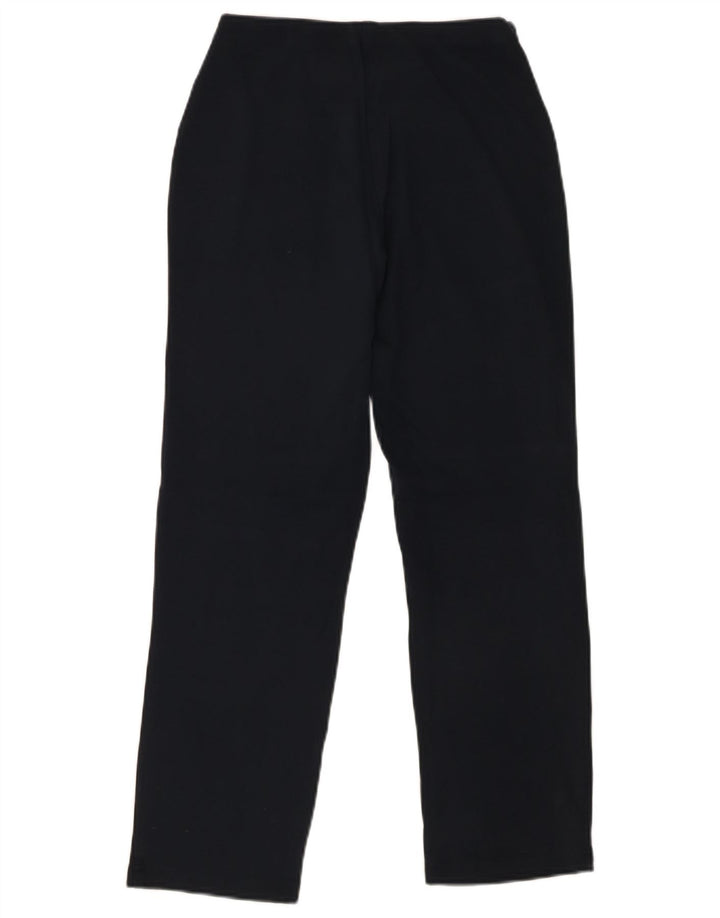 MARKS & SPENCER Womens Tracksuit Trousers UK 8 Small  Navy Blue Viscose