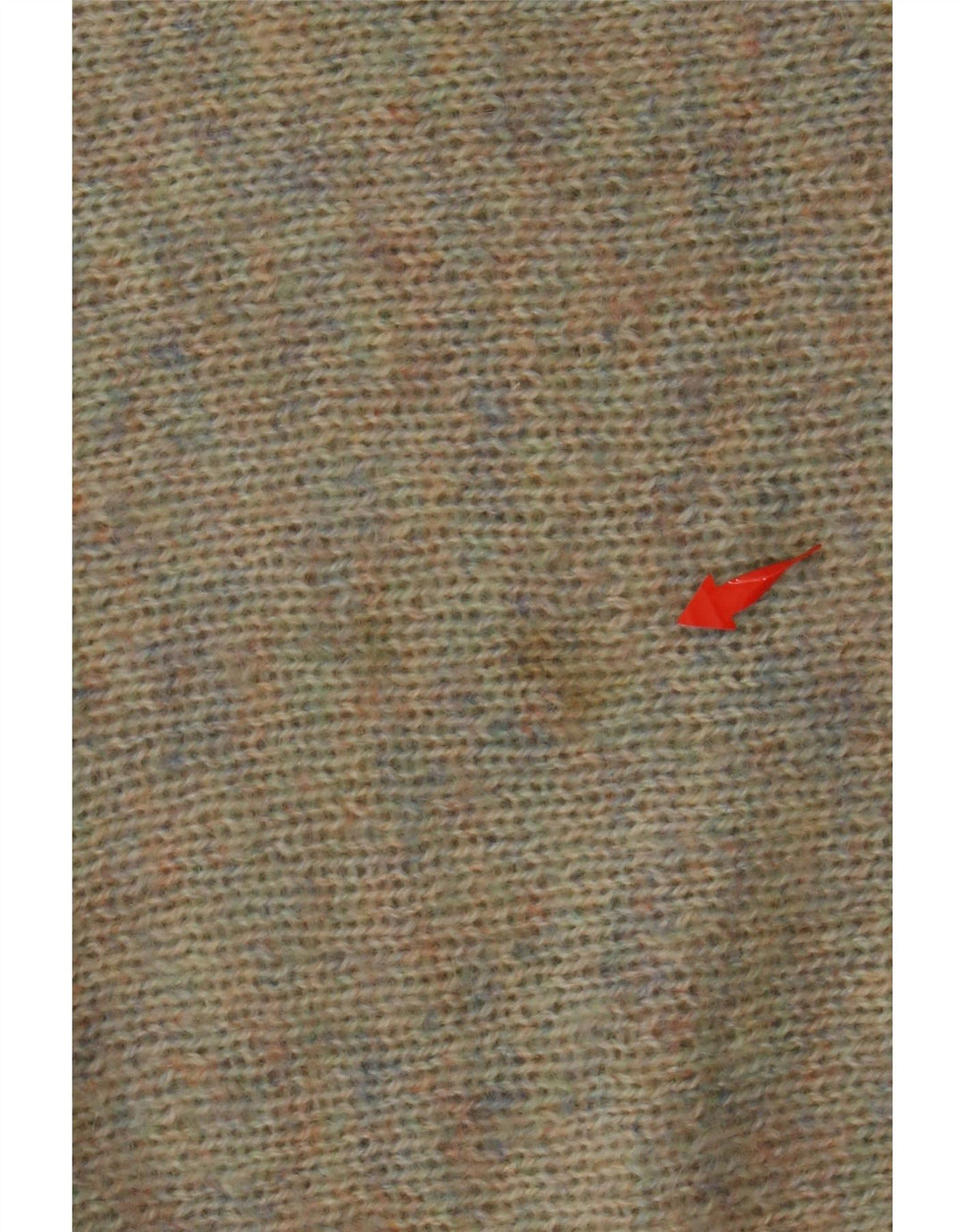 VINTAGE Γυναικείο πουλόβερ με λαιμόκαυστο UK 14 Μεγάλο πολύχρωμο Flecked