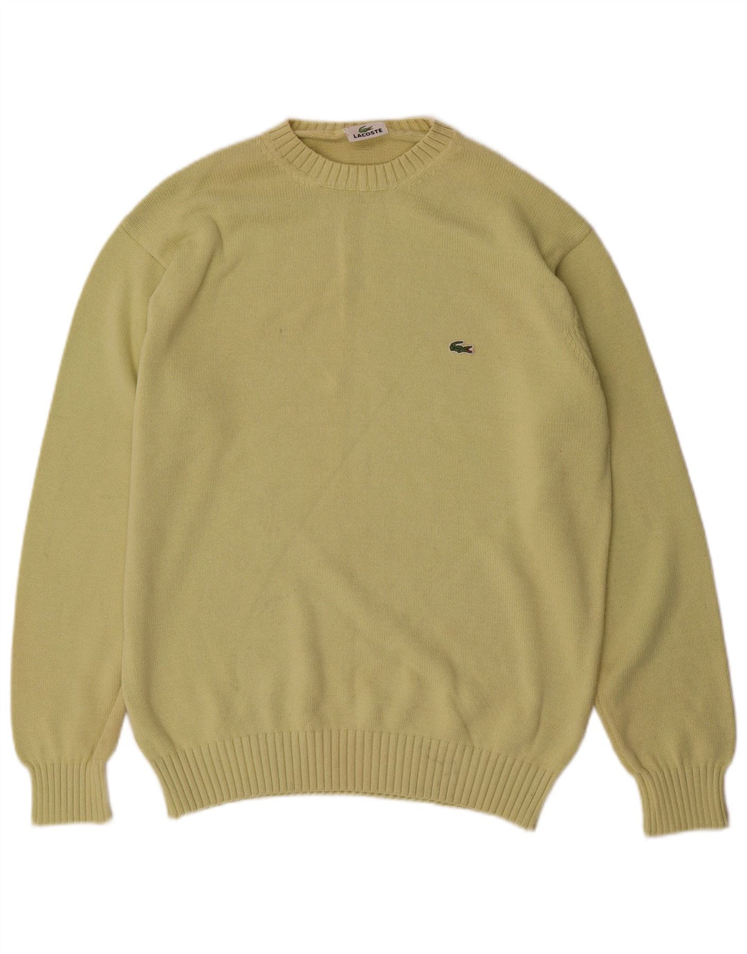 Ανδρικό πουλόβερ Lacoste Crew Neck Jumper Μέγεθος 5 Μεγάλο πράσινο βαμβακερό