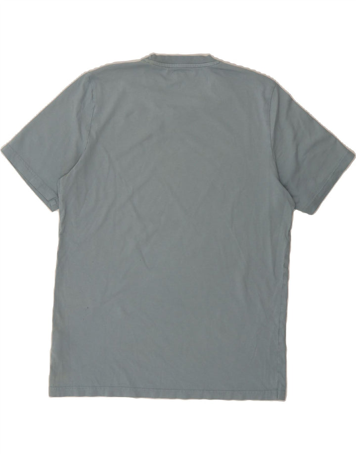 ADIDAS Mens Graphic T-Shirt Top Medium Blue Cotton Vintage Adidas and Second-Hand Adidas from Messina Hembry 