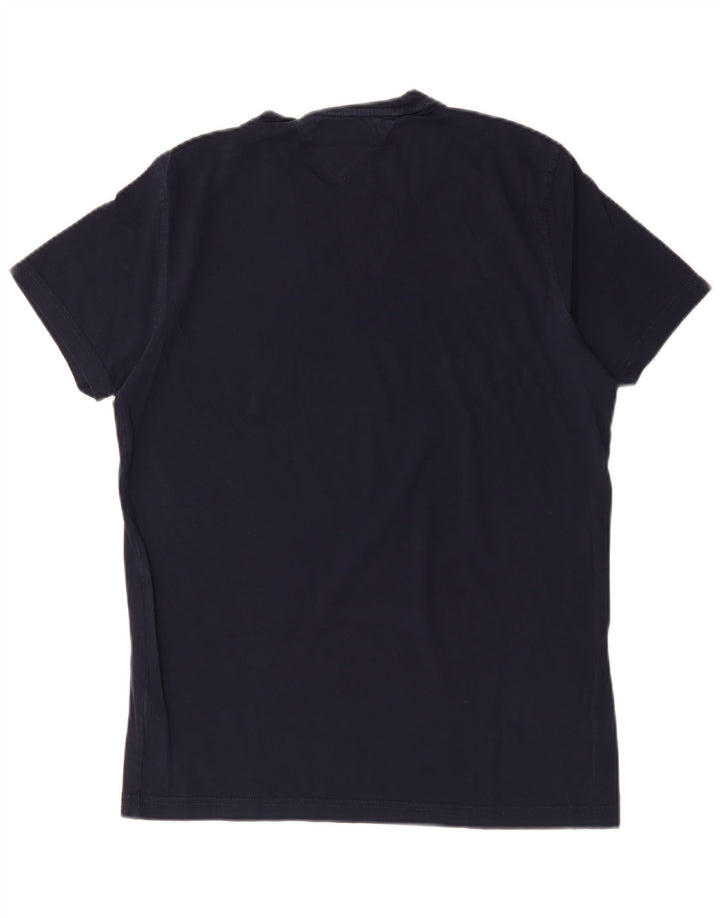 Ανδρικό T-Shirt Tommy Hilfiger Top Large Navy Blue από βαμβάκι