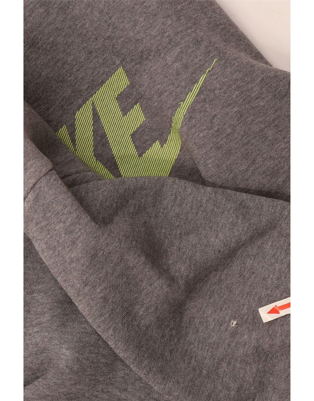 Ανδρικό γραφικό φούτερ NIKE Jumper Small Grey Colourblock Βαμβακερό