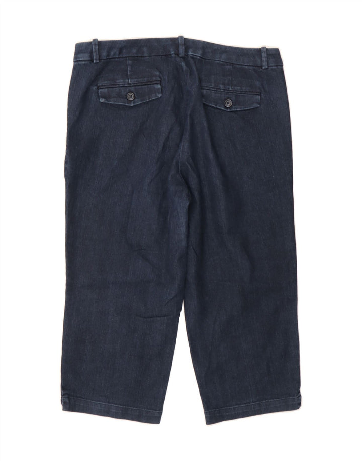 DOCKERS Womens Capri Jeans US 10 Large W34 L20 Blue Cotton Vintage Dockers and Second-Hand Dockers from Messina Hembry 