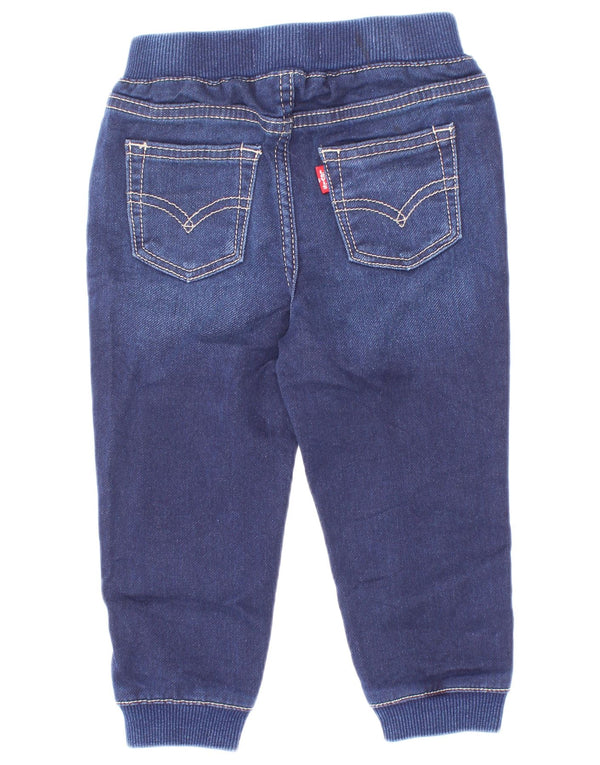 Levi's Baby Boys Joggers Straight Jeans 18-24 μηνών W18 L12 Μπλε βαμβακερό