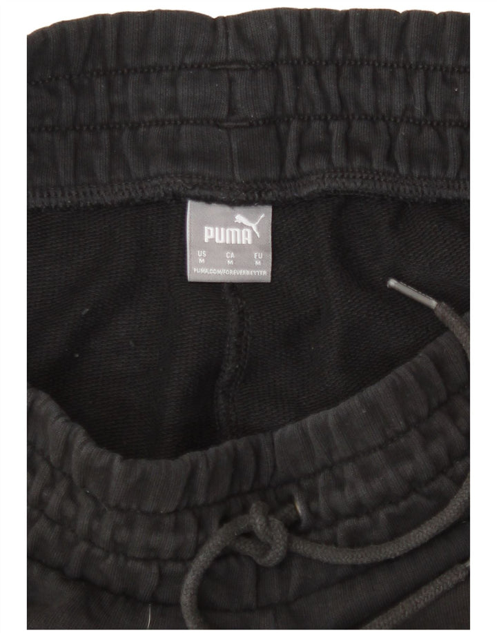 Γυναικείο αθλητικό σορτς Puma UK 12 μεσαίο μαύρο βαμβακερό