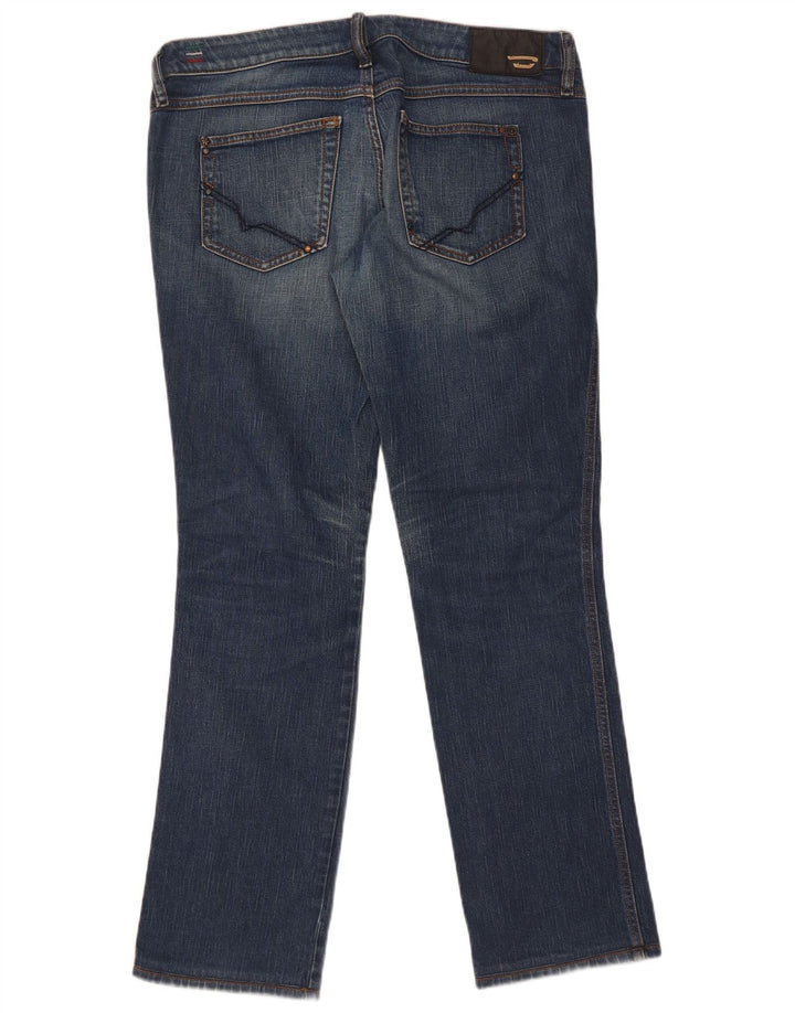 Diesel Γυναικείο Τζιν Lhela Straight W32 L32 Μπλε βαμβακερό
