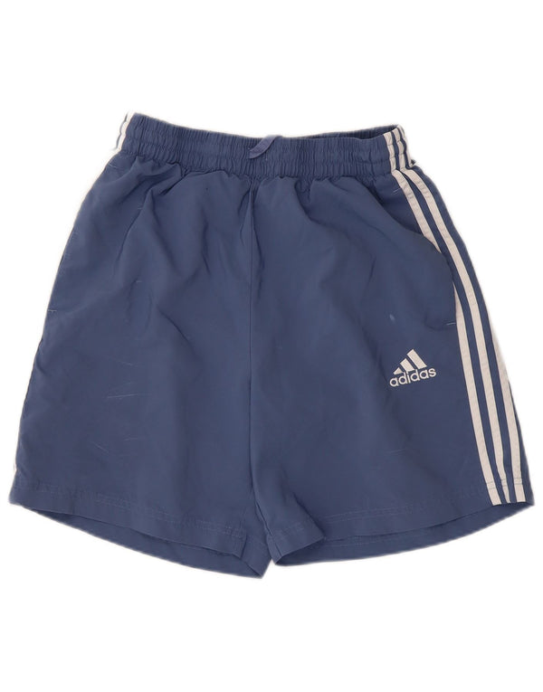 Adidas Mens Sport Shorts Medium  Blue Polyester