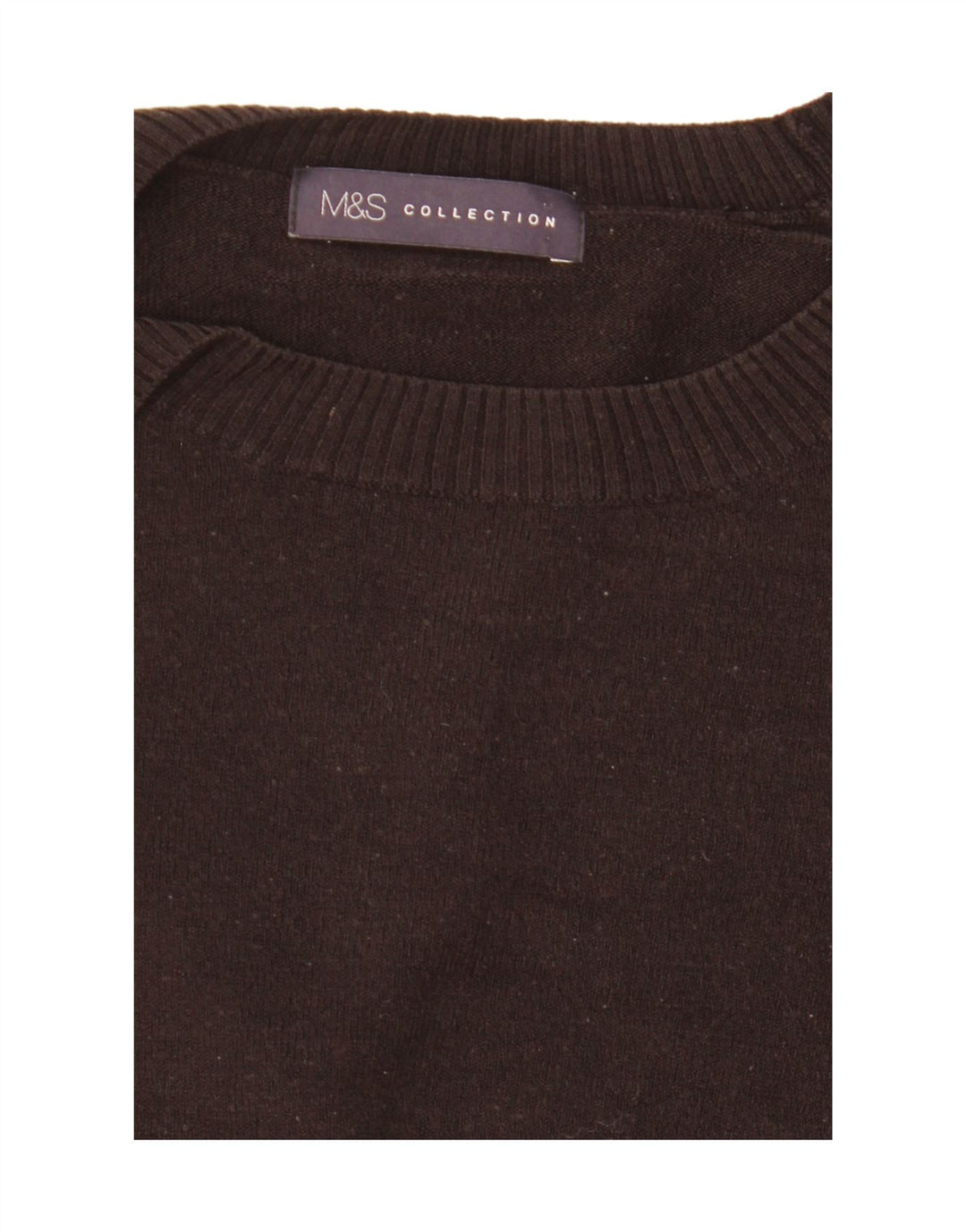 Marks & Spencer Γυναικείο πουλόβερ με λαιμόκαυστο UK 12 Medium Black