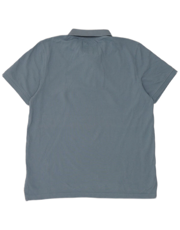 Crew Clothing Ανδρικό πουκάμισο πόλο XL Μπλε βαμβακερό