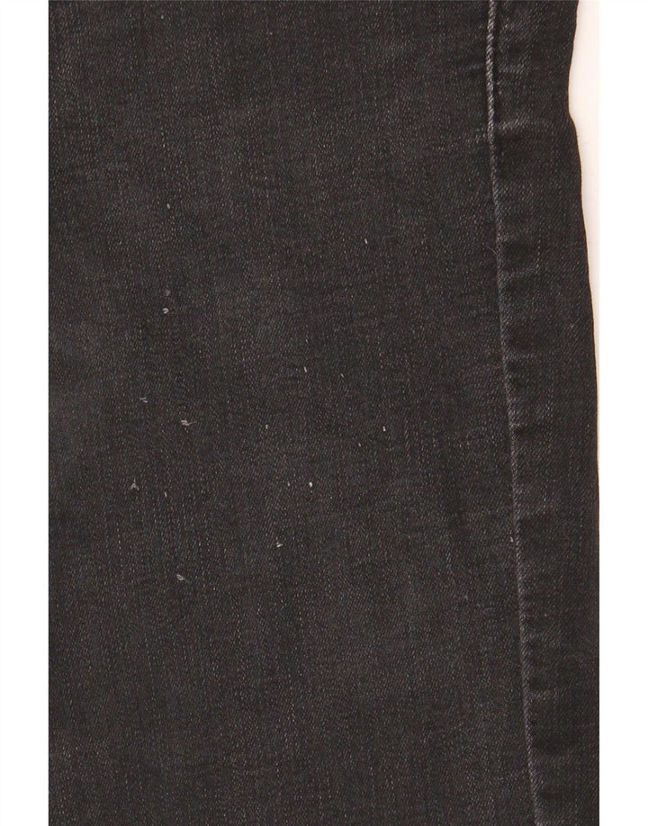 Levi's Womens 314 Shaping τζιν σορτς W29 L28 μαύρο βαμβακερό