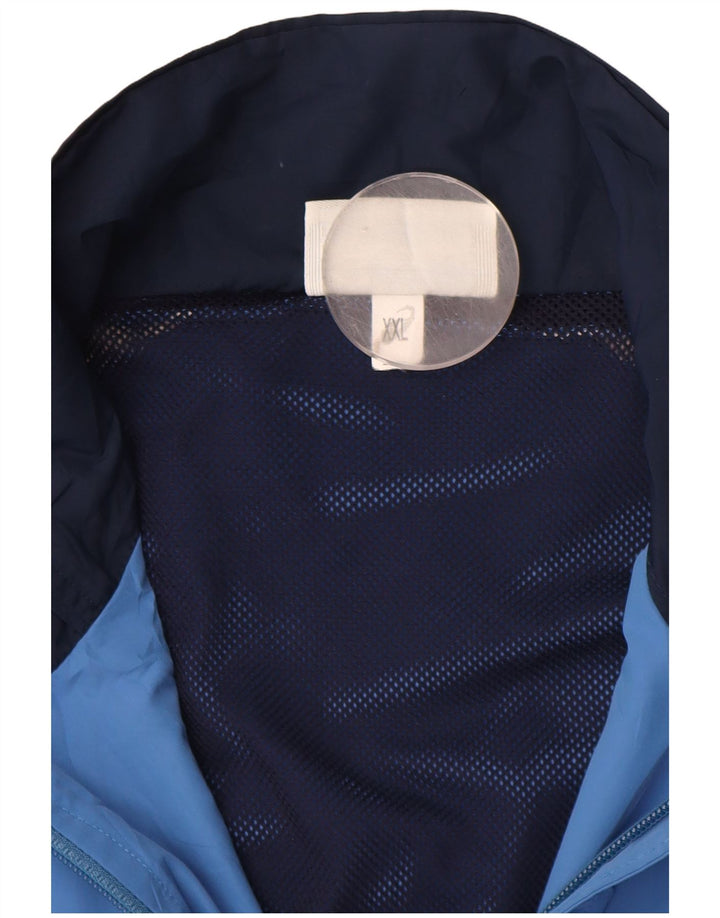 Ανδρική φόρμα Asics Top Jacket 2XL Blue Colourblock Polyester