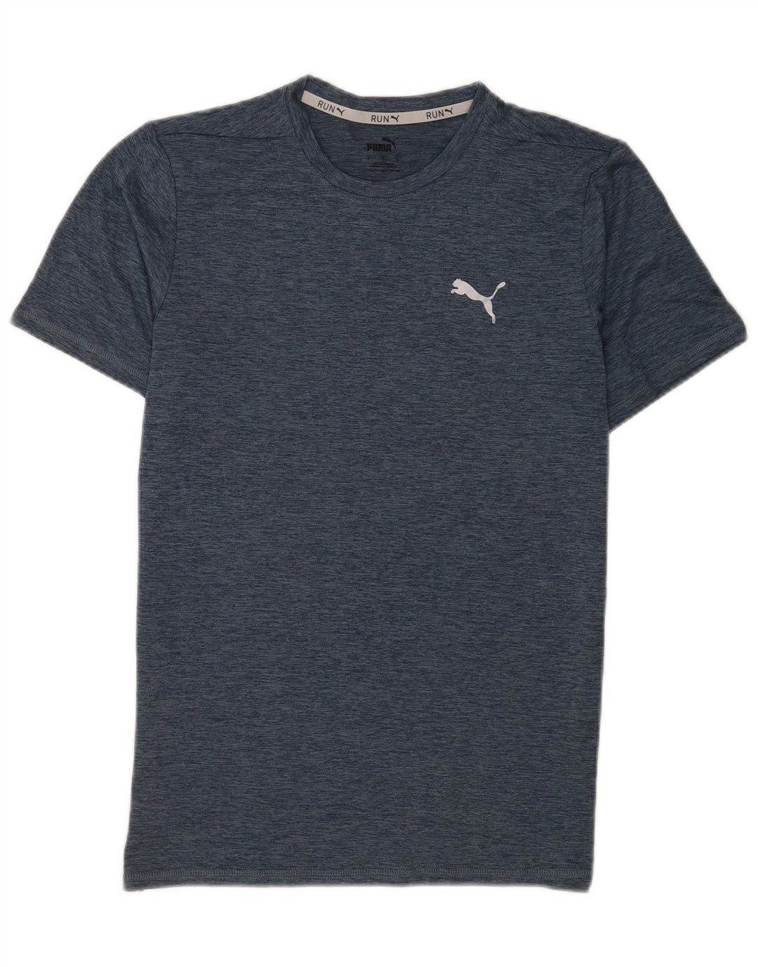Ανδρικό T-Shirt Puma Top Small Navy Blue Flecked