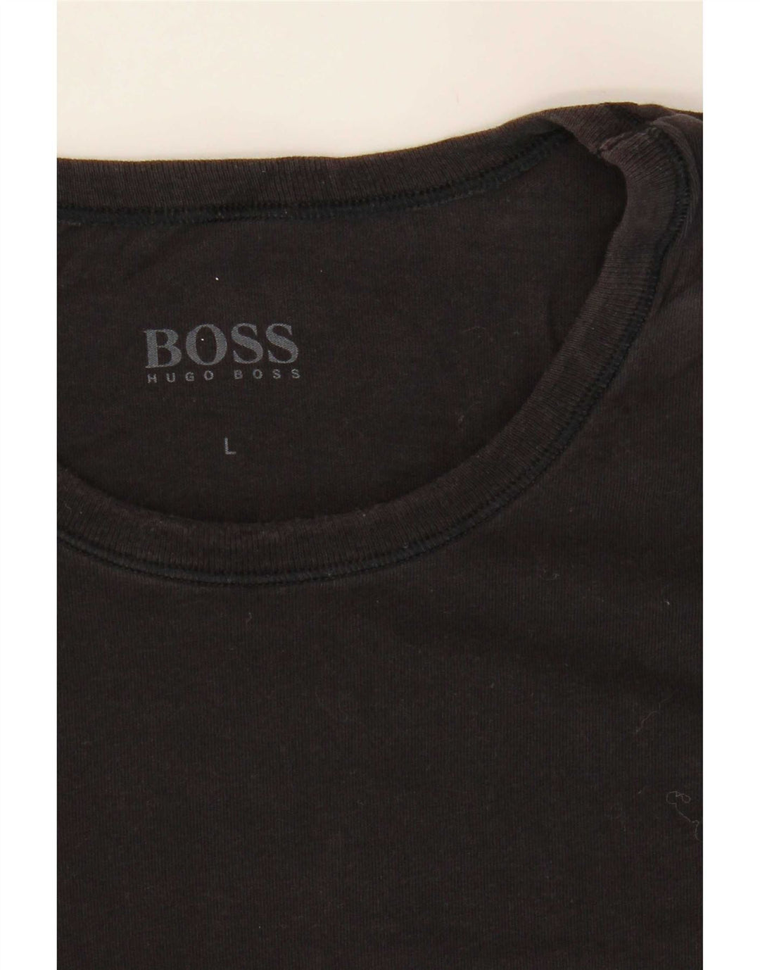 Ανδρικό T-Shirt Hugo Boss Top Large Μαύρο