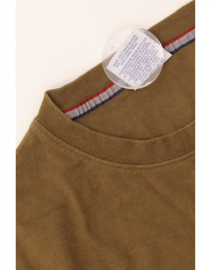 Ανδρικό T-Shirt Champion Top Medium Khaki Cotton