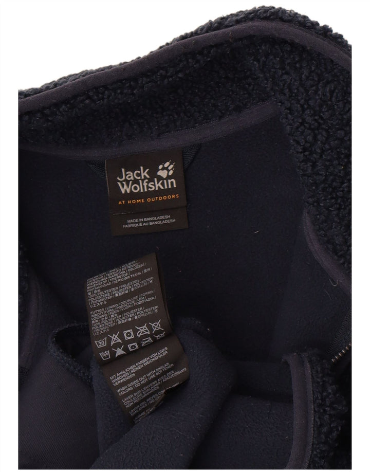Jack Wolfskin Γυναικείο Longline Fleece Jacket UK 8/10 Small Navy Blue