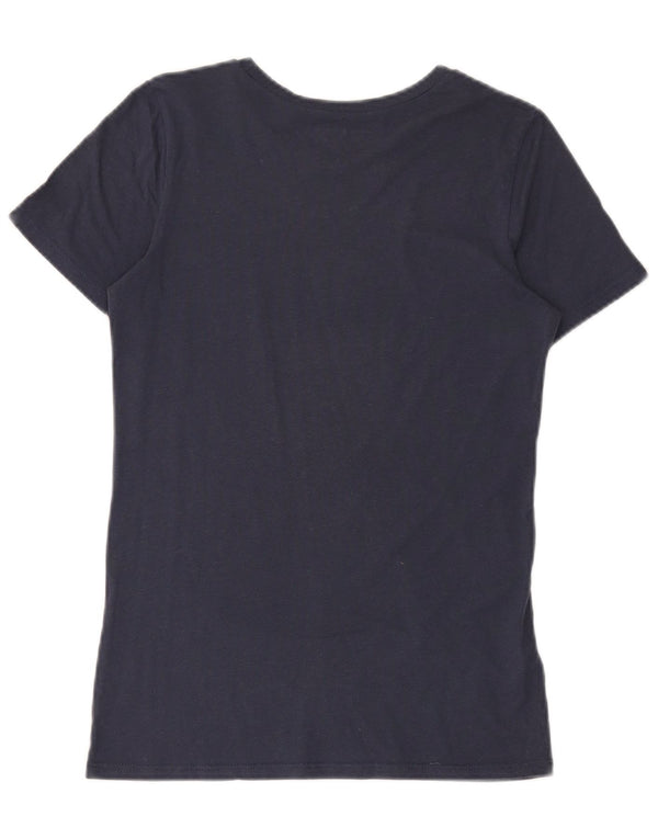 Vans Γυναικείο T-Shirt Top UK 14 Large Navy Blue