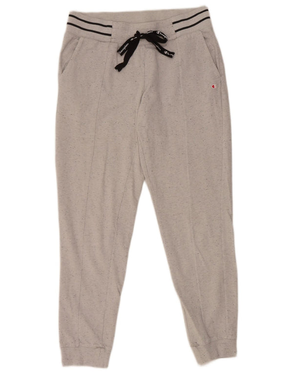 Champion γυναικεία αθλητική φόρμα παντελόνι Joggers UK 12 μεσαίου γκρι βαμβακερό
