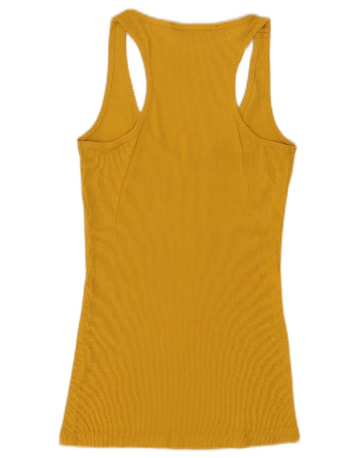 Guess Γυναικείο γραφικό γιλέκο UK 8 Small Yellow