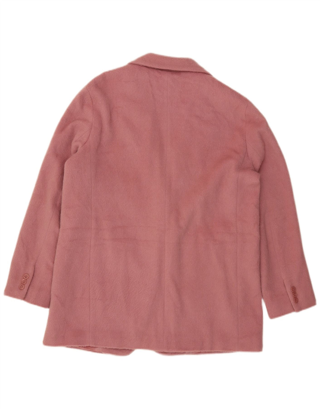Marella Γυναικείο Longline 2 Κουμπι Μπουφάν Blazer IT 48 XL Pink Wool