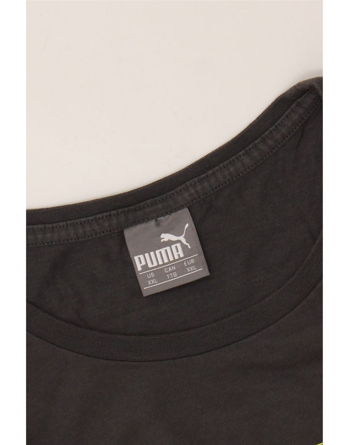 Ανδρικό γραφικό μπλουζάκι PUMA Top 2XL Γκρι