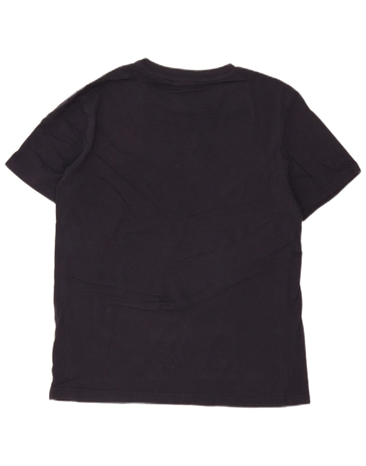 Ανδρικό γραφικό T-shirt CHAMPION Top Medium Navy Blue βαμβακερό