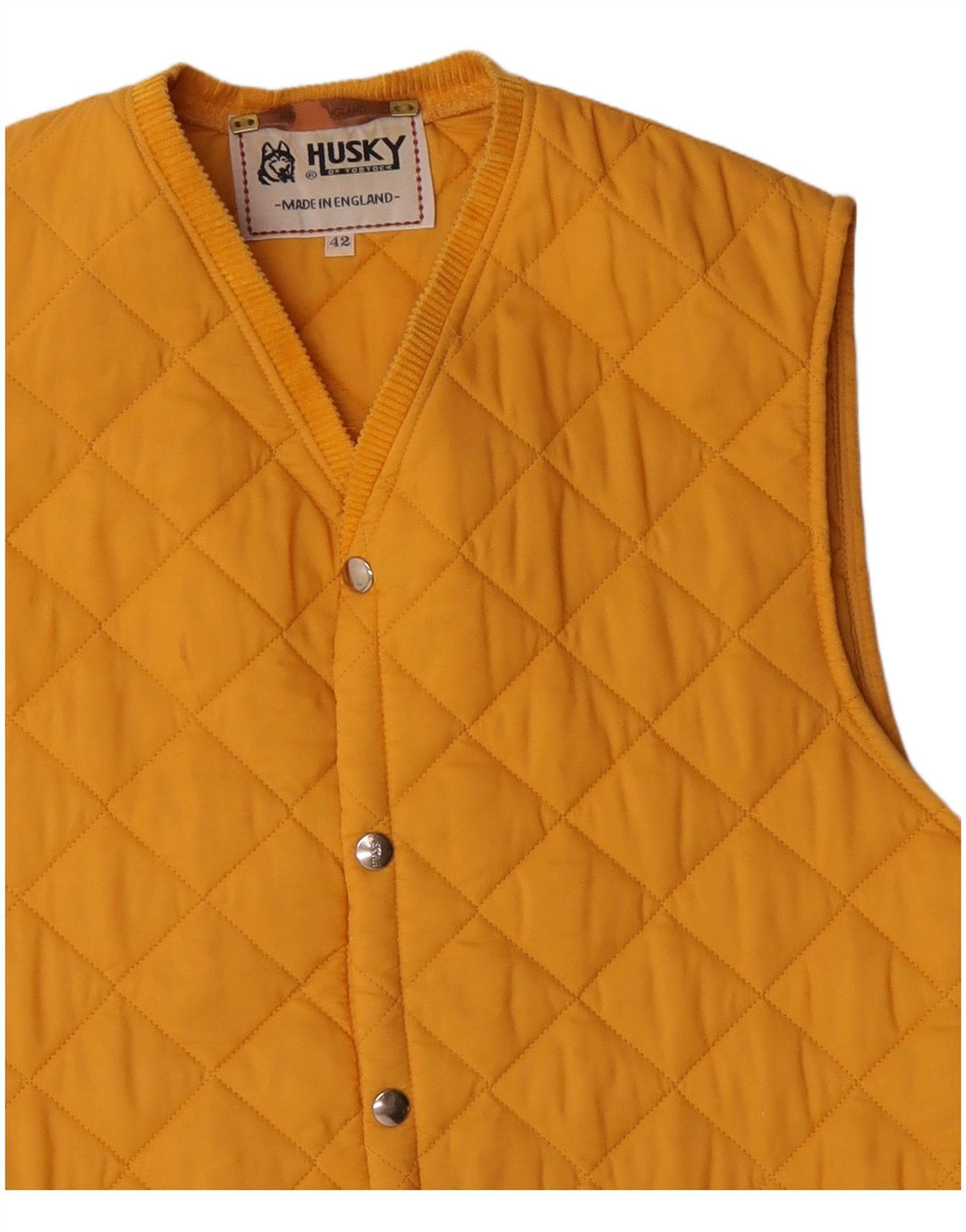 Husky Ανδρικά Καπιτονέ Gilet UK 42 XL Yellow Polyester