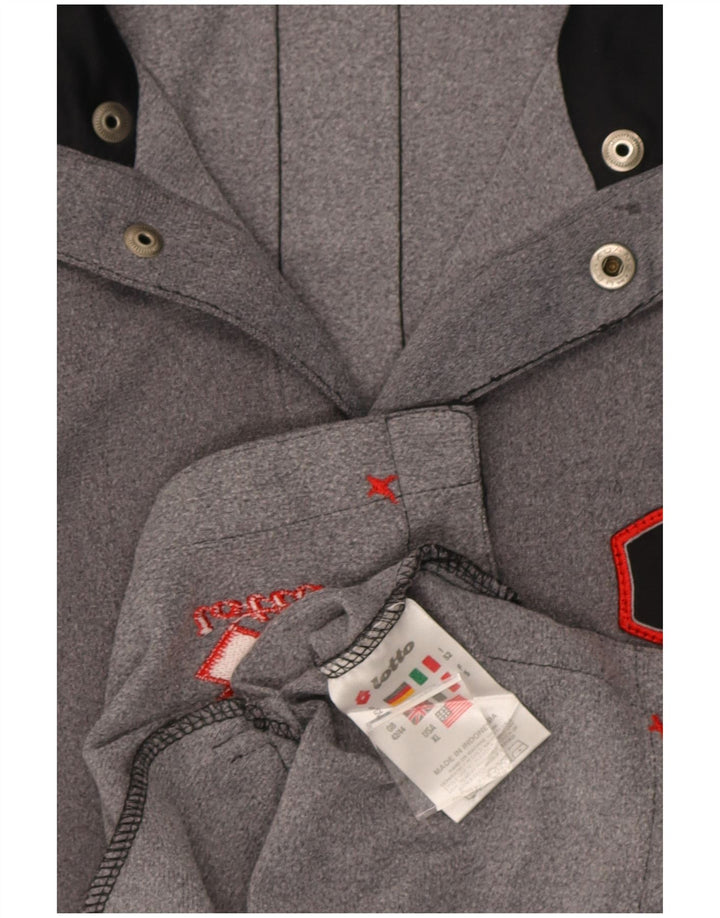 Ανδρική φόρμα Lotto Top Jacket UK 42/44 XL Grey Colourblock Polyester
