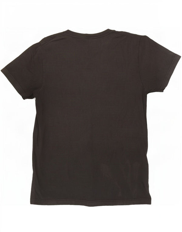 Ανδρικό γραφικό T-Shirt Adidas Top Μεσαίο μαύρο βαμβακερό