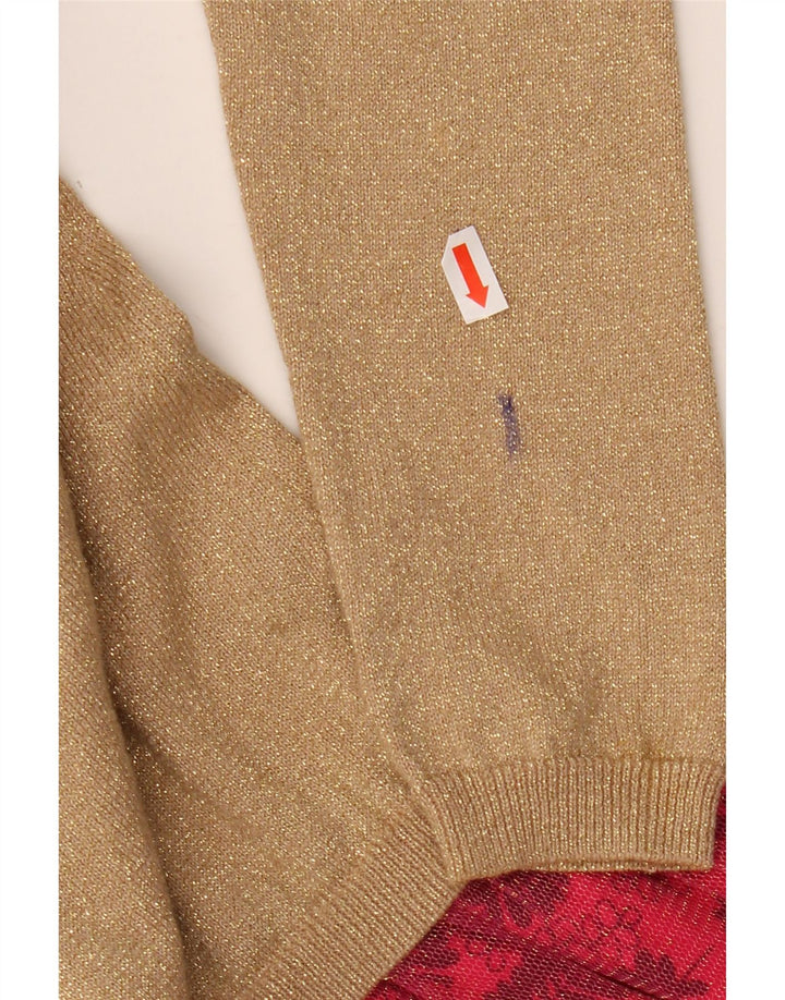 DESIGUAL Γραφικό φόρεμα για κορίτσια 9-10 ετών Μπεζ φλοράλ βαμβακερό