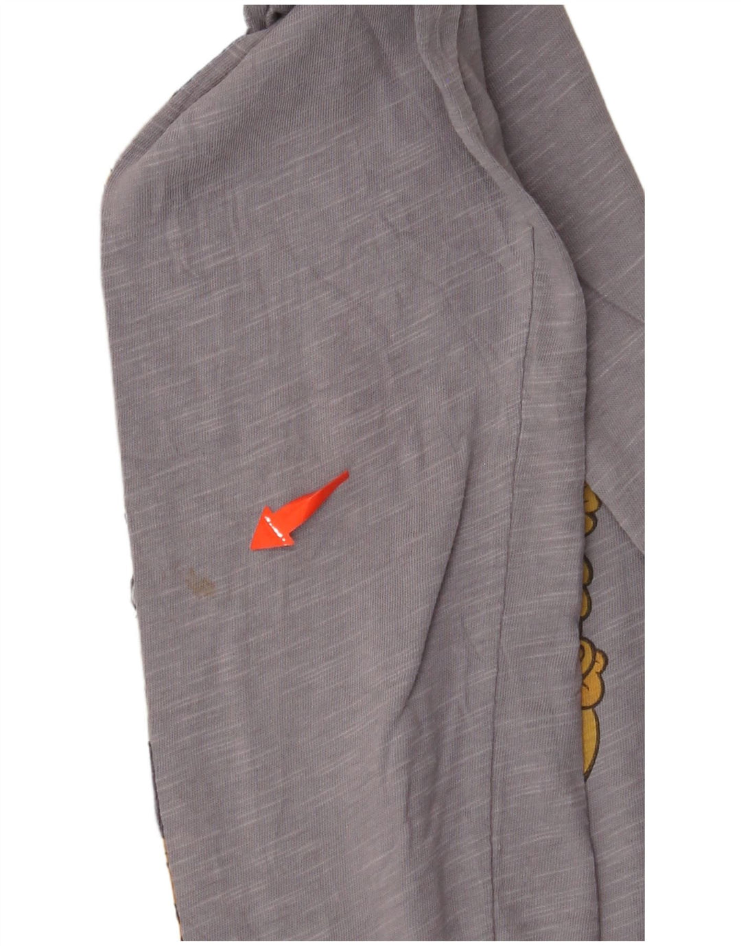 BENETTON Girls Disney Graphic Μακρυμάνικο τοπ 13-14 ετών με γκρι φλύκταινες