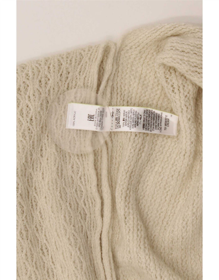 Marks & Spencer Γυναικείο πουλόβερ Poncho Cardigan One Size Off White Ακρυλικό