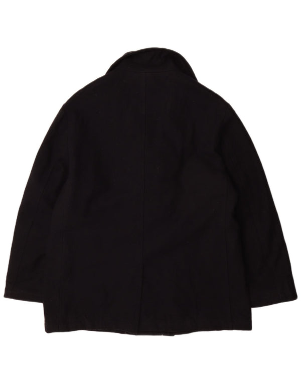 Marina Yachting Ανδρικό παλτό μπιζελιού IT 54 2XL Navy Blue Wool