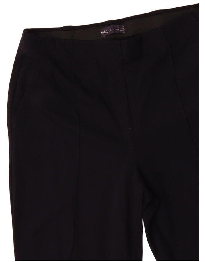 MARKS & SPENCER Γυναικείο παντελόνι Chino UK 12 Medium W30 L31 Navy Blue