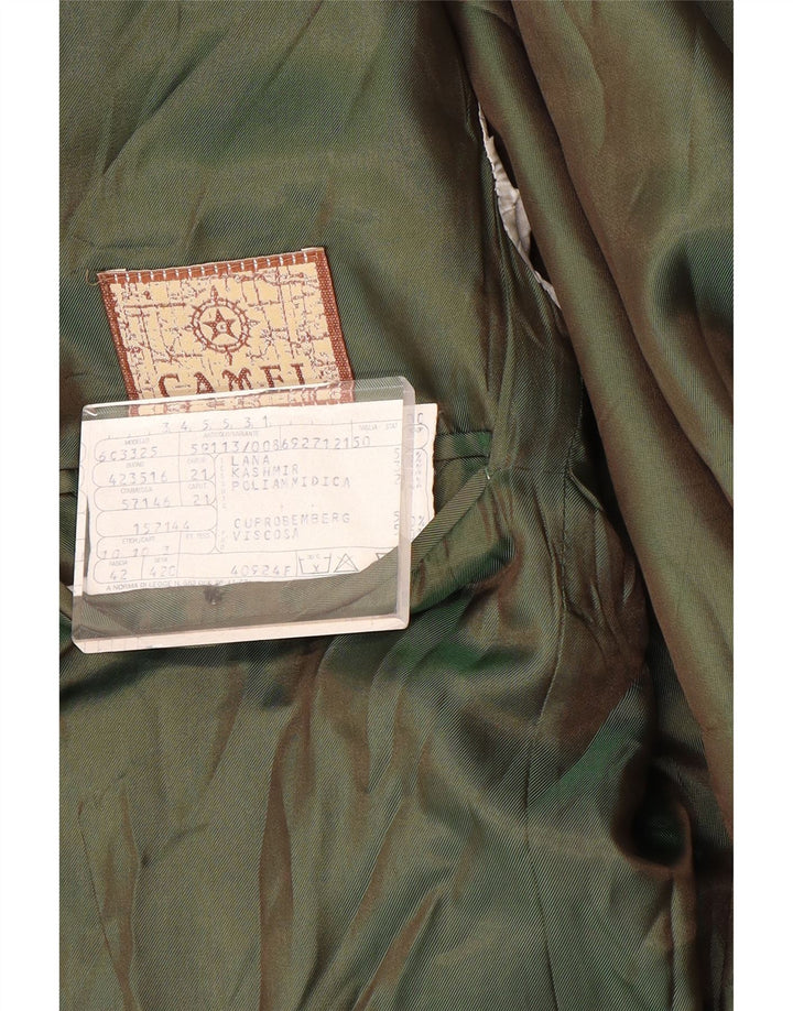 Camel Active Ανδρικό Μπουφάν Blazer IT 50 Μεγάλο Πράσινο Μαλλί