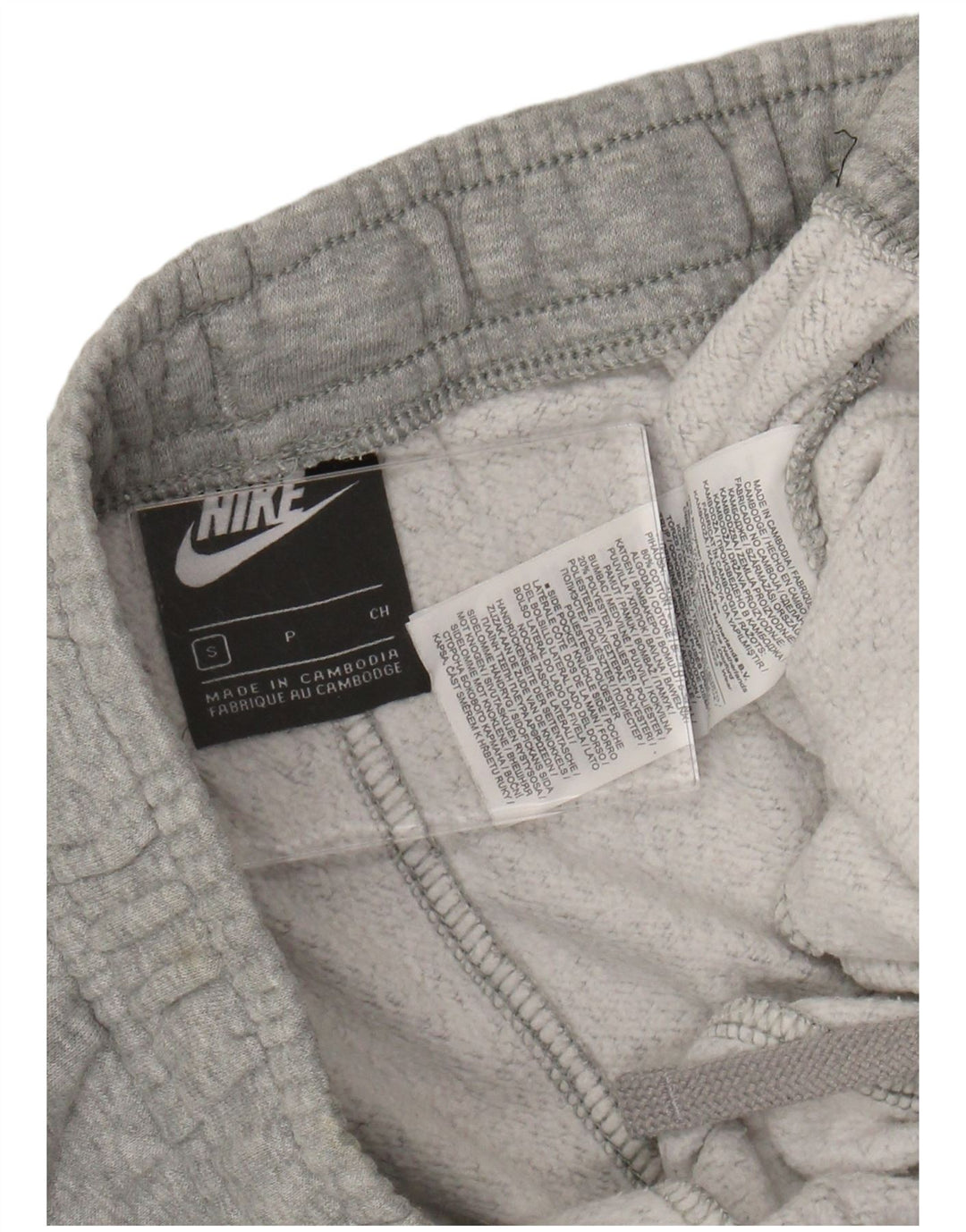Ανδρική φόρμα NIKE Παντελόνι Joggers Μικρό Γκρι Βαμβακερό