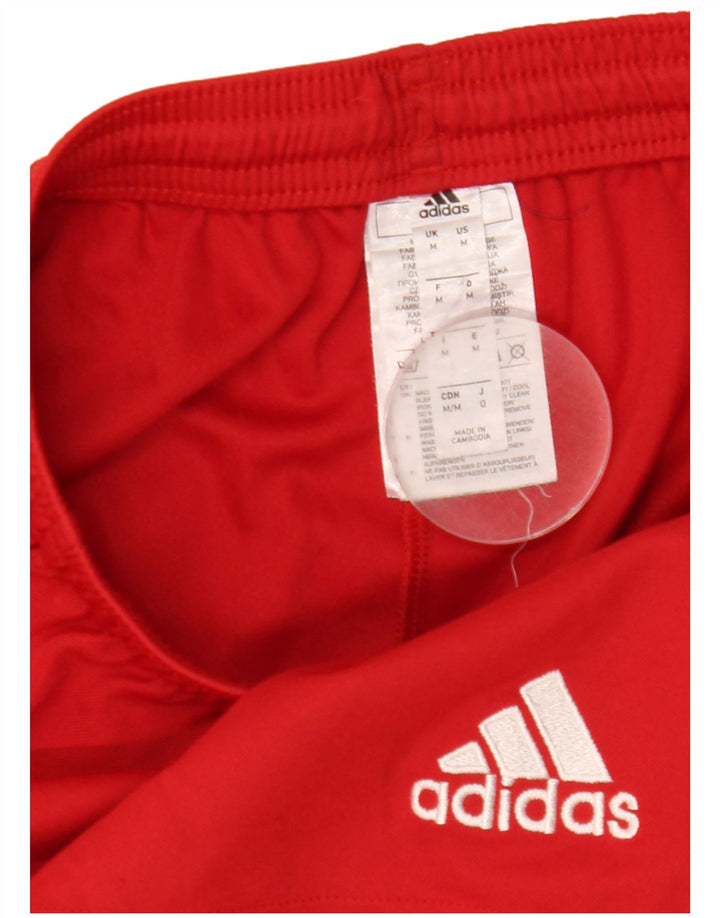 Ανδρικό αθλητικό σορτς Adidas με μεσαίο κόκκινο πολυεστέρα Sports