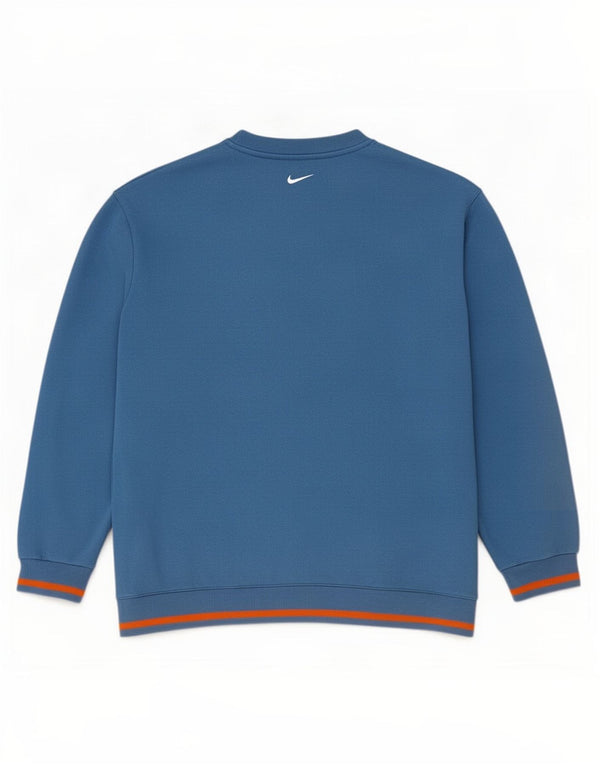 Φούτερ Nike Boys Jumper 13-14 ετών XL Μπλε χρώματος βαμβακερό