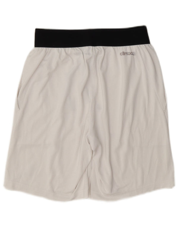 Adidas Ανδρικό Climachill Αθλητικό Σορτς Μικρό Λευκό Πολυεστέρας